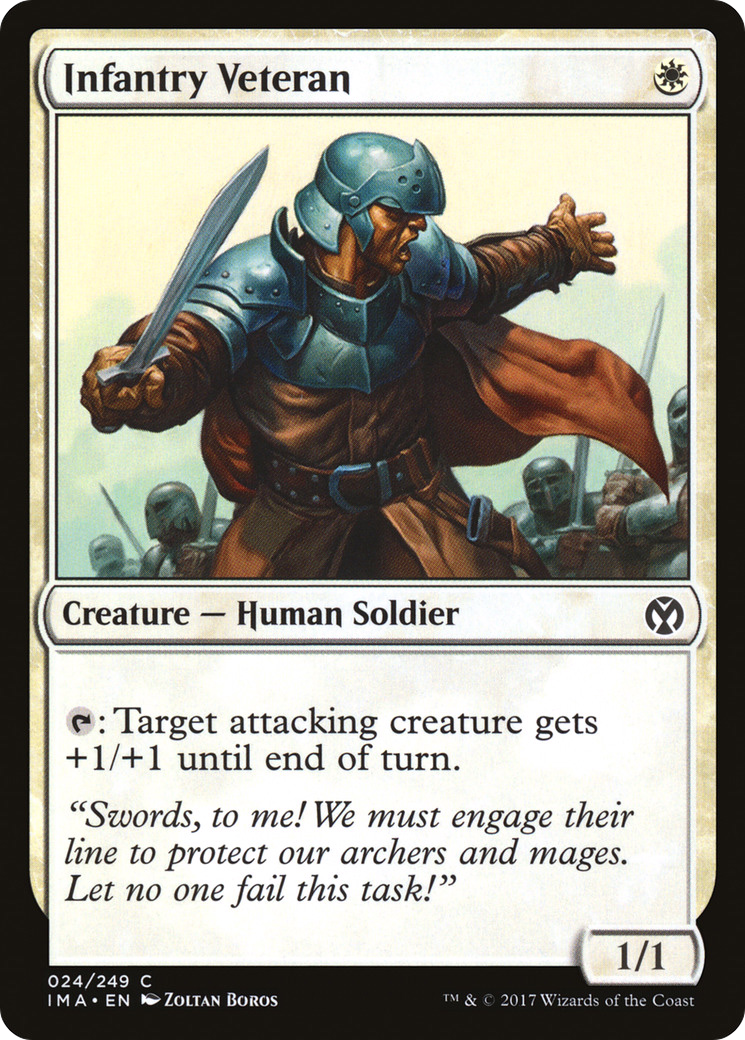 Infantry Veteran (024) - Iconic Masters