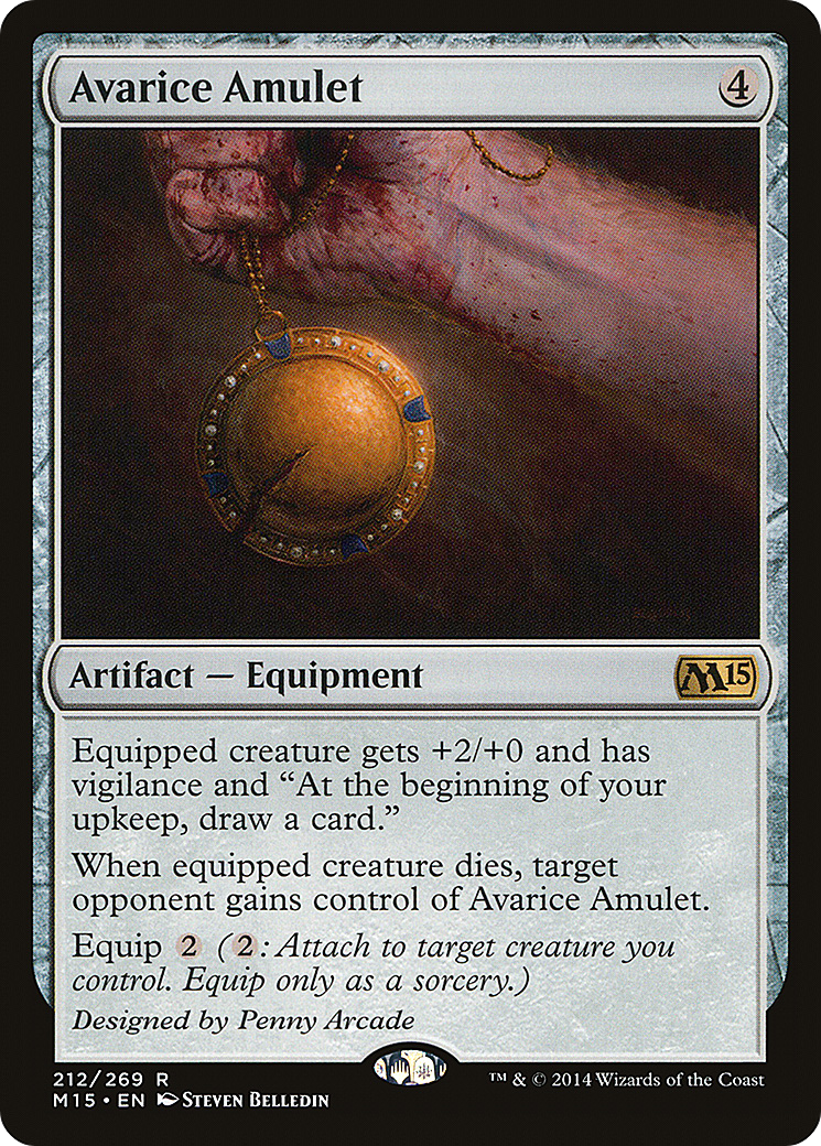 Avarice Amulet (212) Foil - Magic 2015