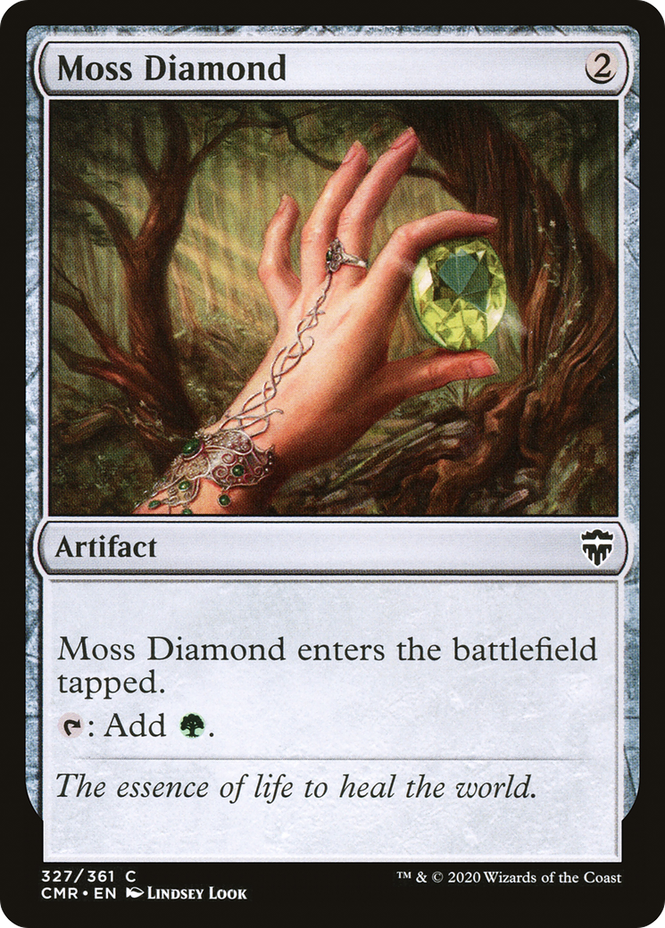 Moss Diamond (327) Foil - Commander Legends