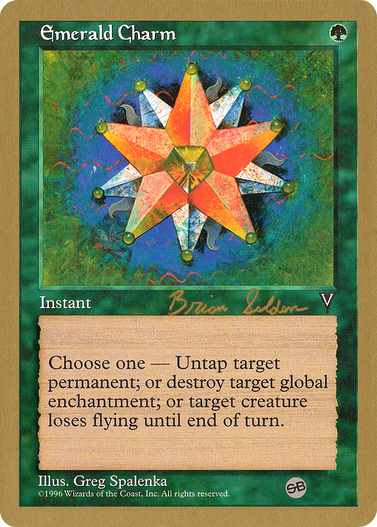Emerald Charm (Retro) (bs106sb) - World Championship Decks 1998