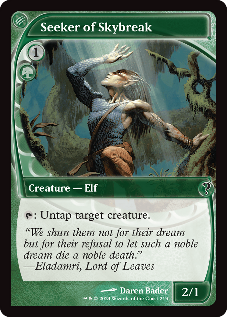 Seeker of Skybreak (Future Sight) (213) - Mystery Booster 2