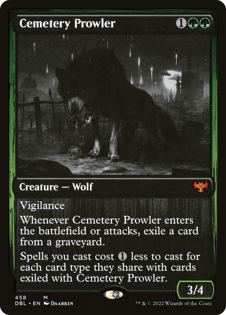 Cemetery Prowler (458) - Innistrad: Double Feature