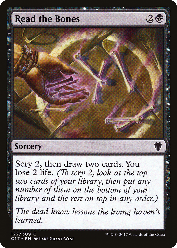 Read the Bones (122) - Commander 2017
