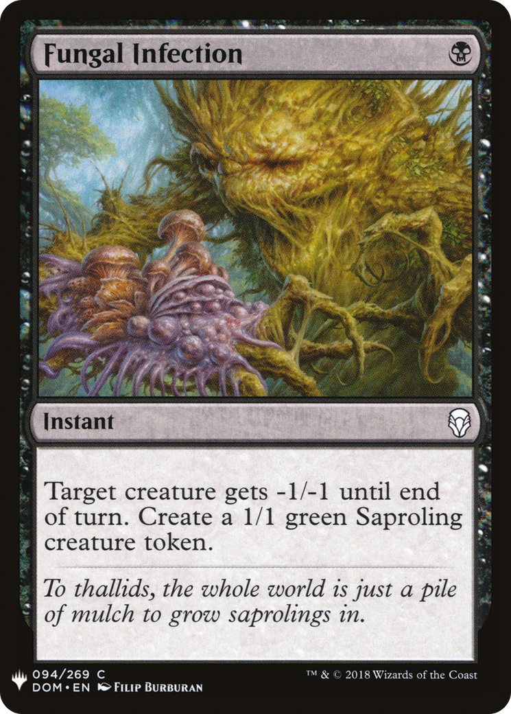 Fungal Infection (DOM-94) - The List