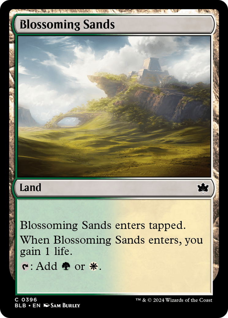 Blossoming Sands (396) - Bloomburrow