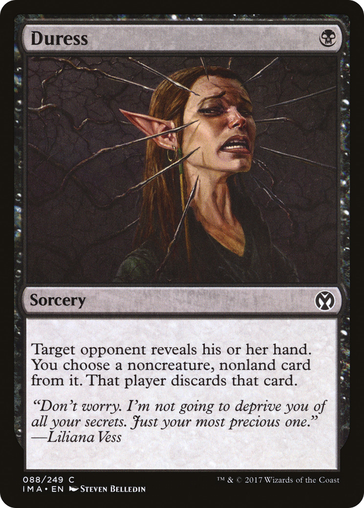 Duress (088) Foil - Iconic Masters