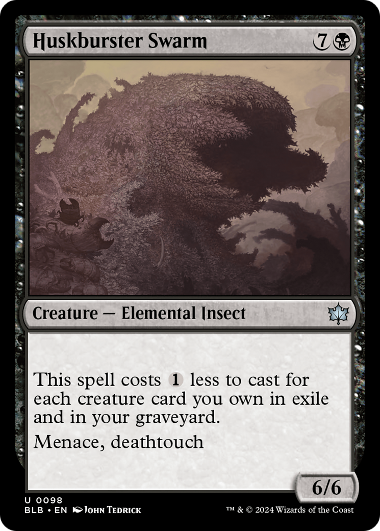 Huskburster Swarm (098) - Bloomburrow