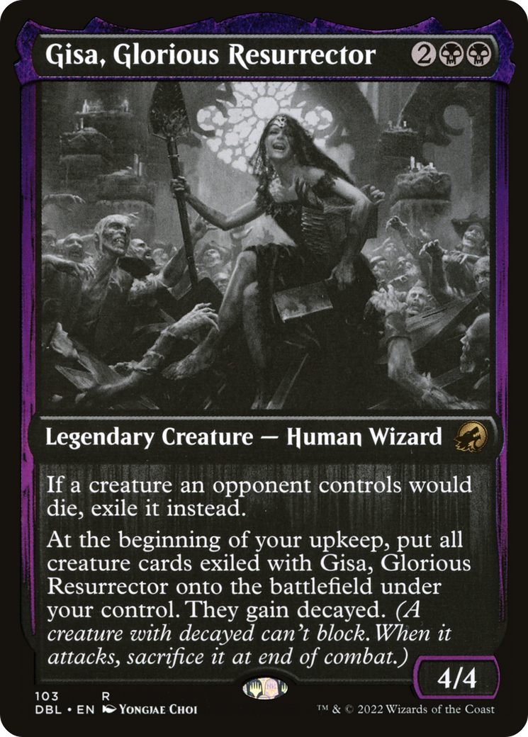 Gisa, Glorious Resurrector (103) Foil - Innistrad: Double Feature