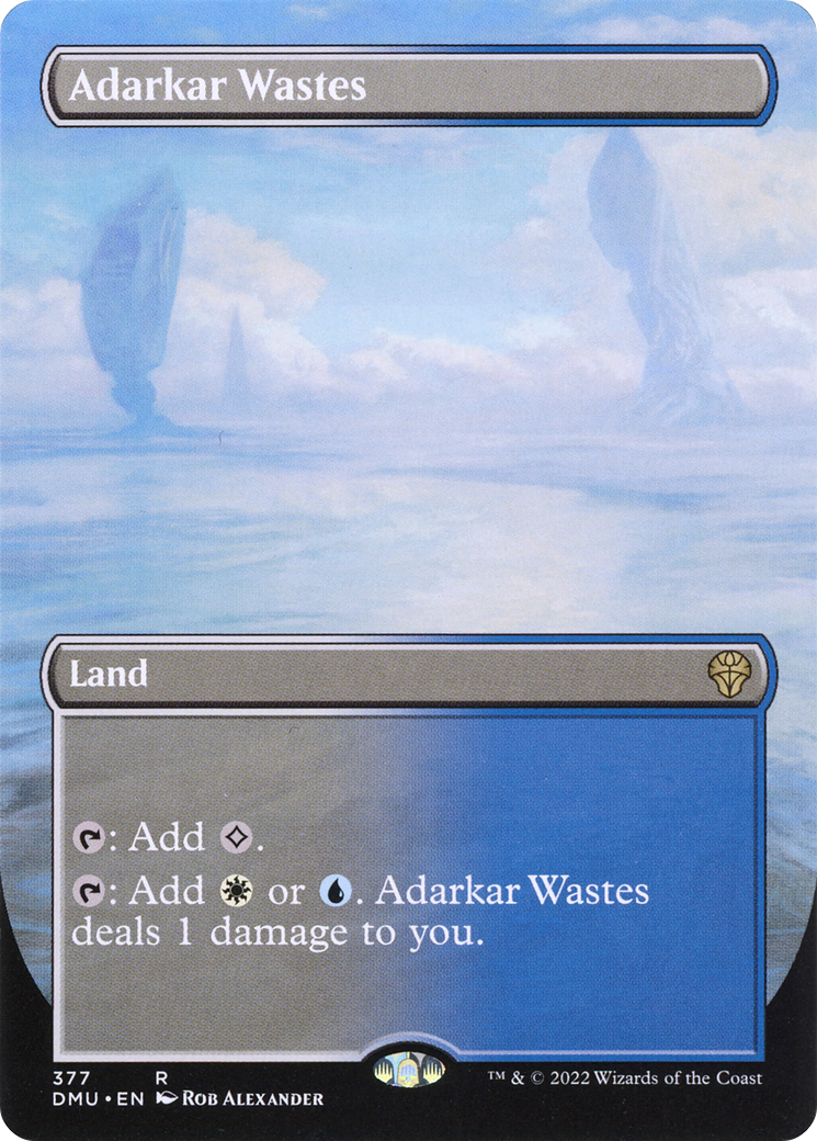 Adarkar Wastes (377) Foil - Dominaria United