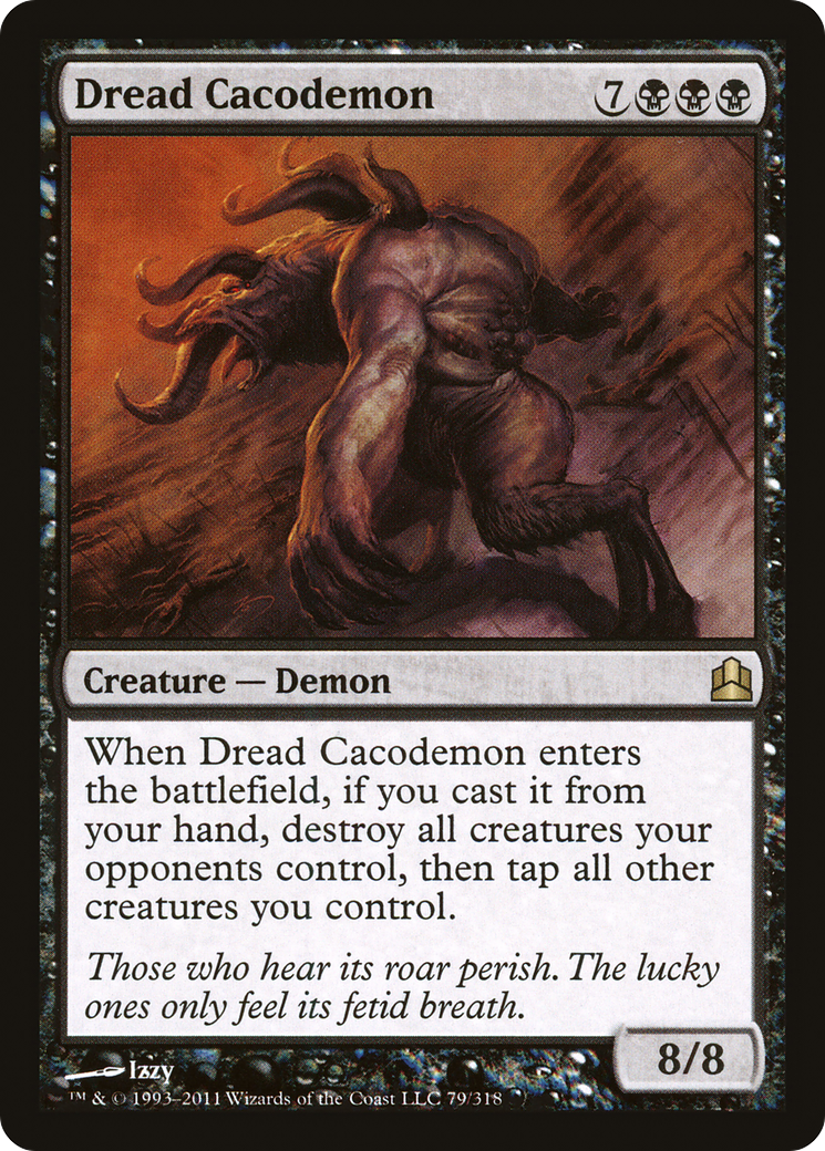 Dread Cacodemon (079) - Commander 2011