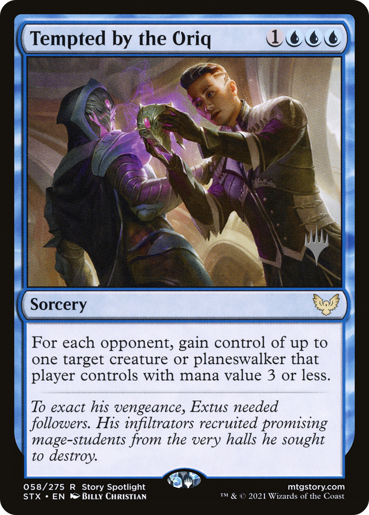 Tempted by the Oriq (058) Foil - Strixhaven: School of Mages Promos