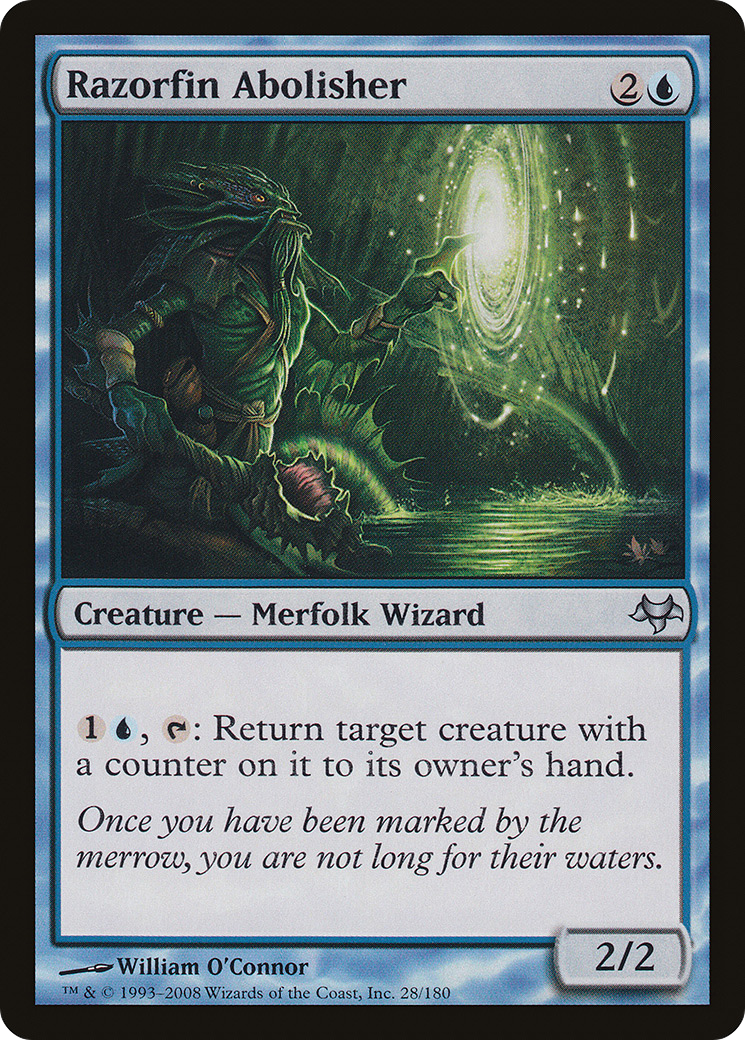 Razorfin Abolisher (028) Foil - Eventide