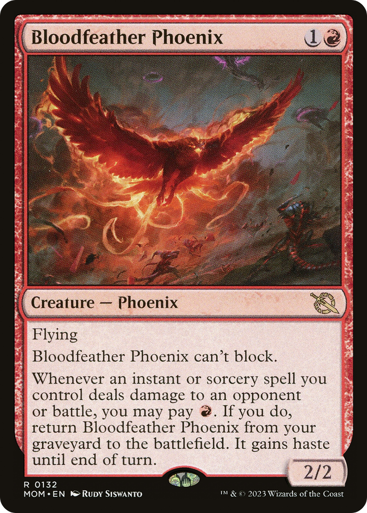 Bloodfeather Phoenix (132) - March of the Machine