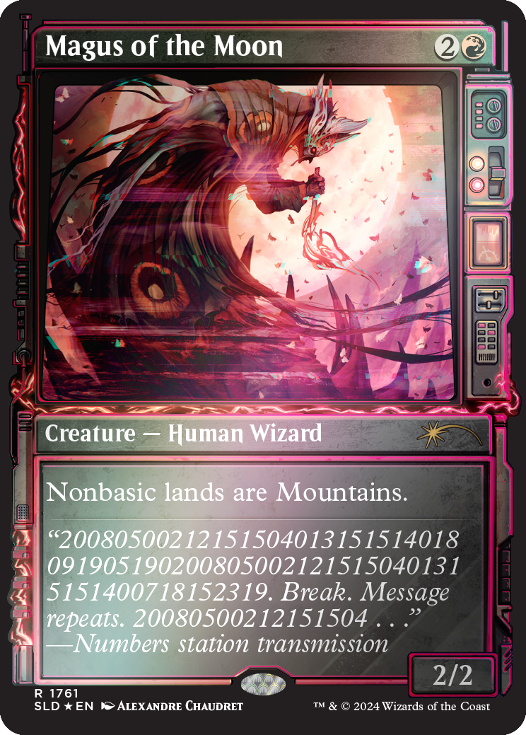 Magus of the Moon (1761) Foil - Secret Lair Drop Series