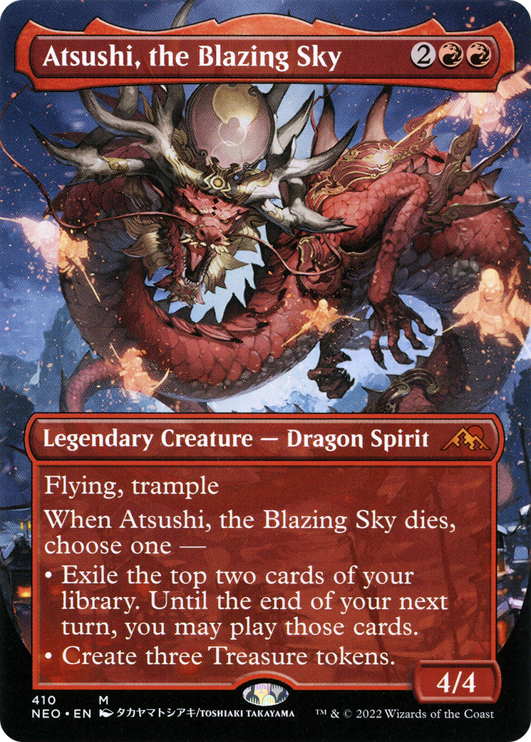 Atsushi, the Blazing Sky (410) - Kamigawa: Neon Dynasty