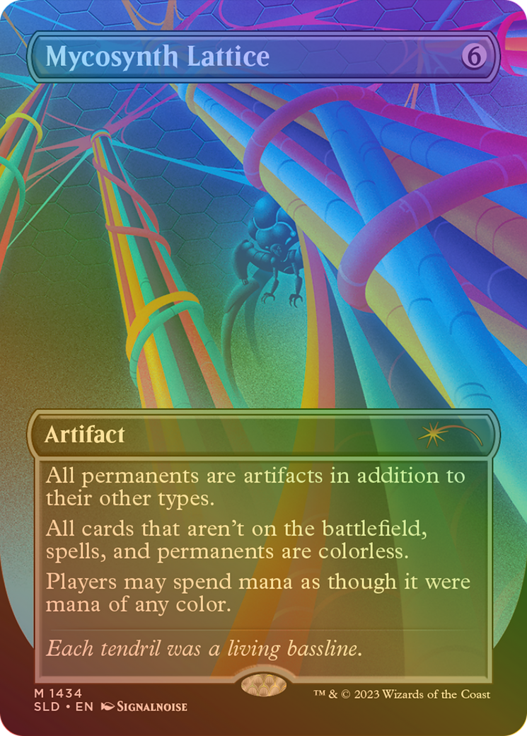 Mycosynth Lattice (1434★) Foil - Secret Lair Drop