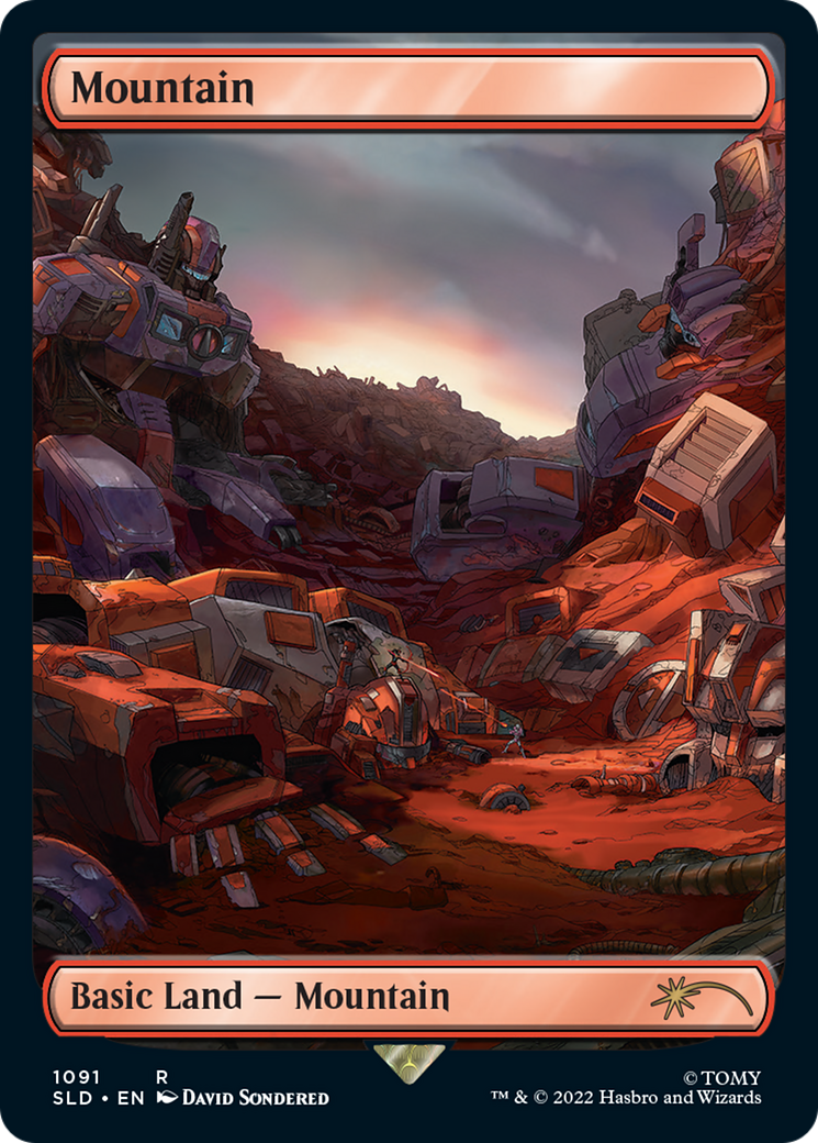 Mountain (1091) Foil - Secret Lair Drop