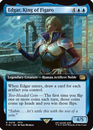 Edgar, King of Figaro (Extended Art) (436) - FINAL FANTASY