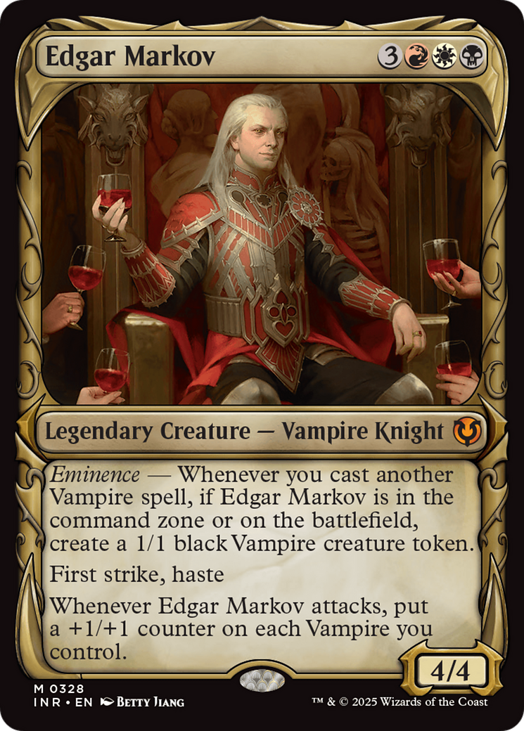Edgar Markov (Showcase) (328) Foil - Innistrad Remastered