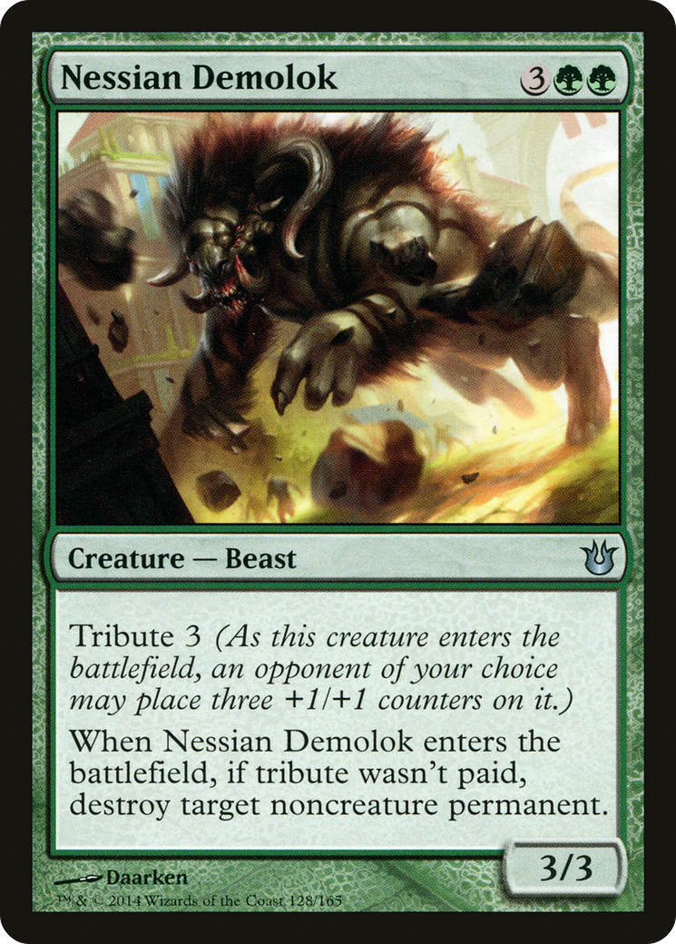Nessian Demolok (128) Foil - Born of the Gods