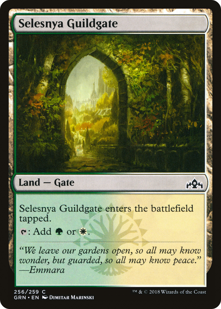 Selesnya Guildgate (256) - Guilds of Ravnica