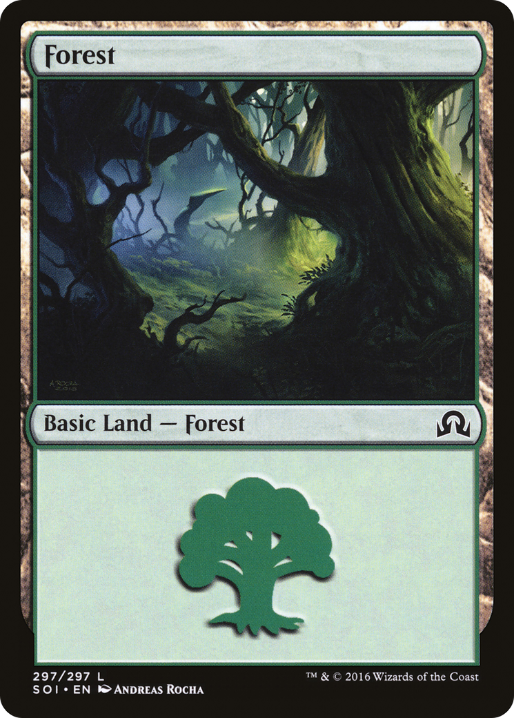 Forest (297) - Shadows over Innistrad