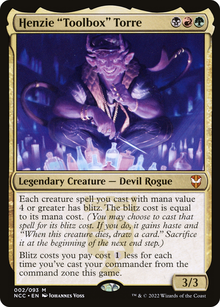 Henzie "Toolbox" Torre (002) - New Capenna Commander