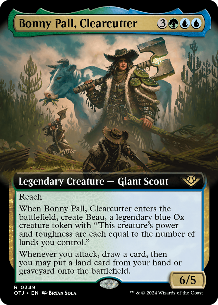 Bonny Pall, Clearcutter (Extended Art) (349) - Outlaws of Thunder Junction