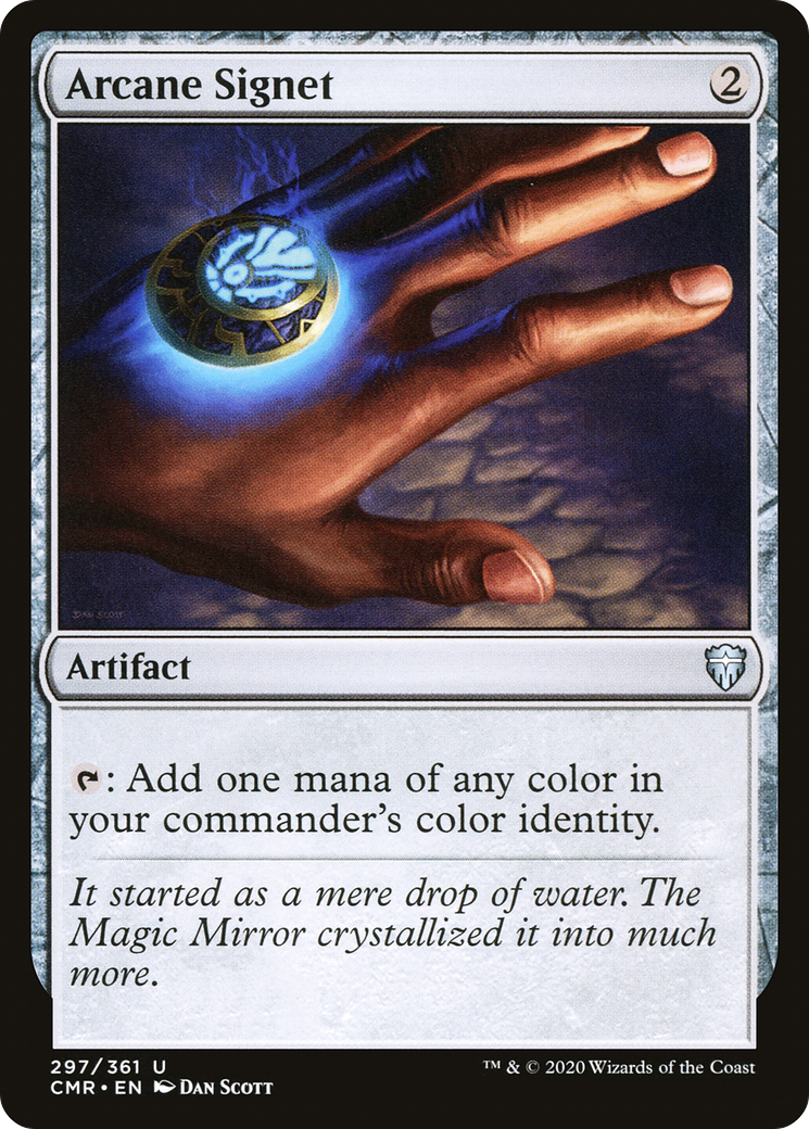Arcane Signet (297) Foil - Commander Legends
