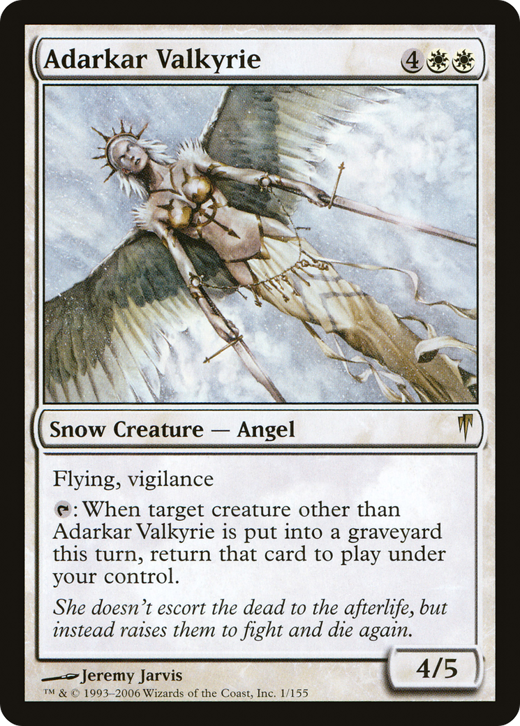 Adarkar Valkyrie (001) - Coldsnap