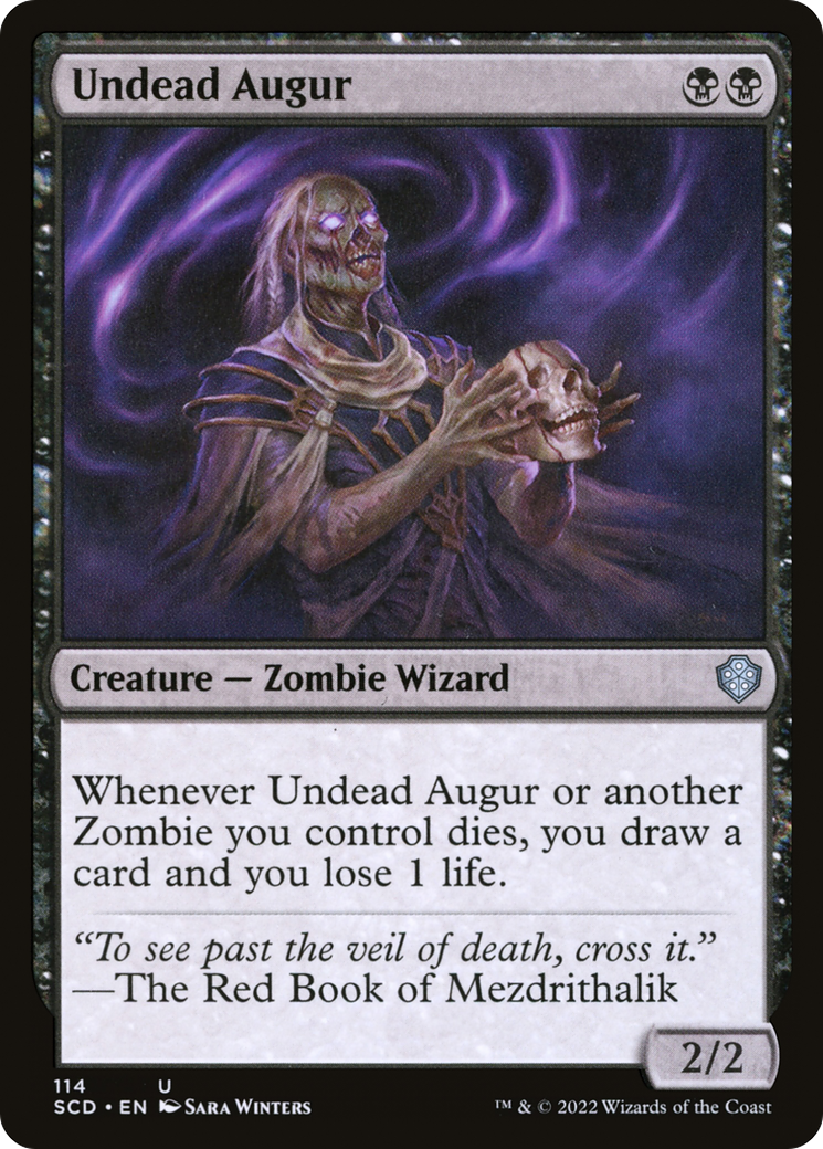 Undead Augur (114) - Starter Commander Decks