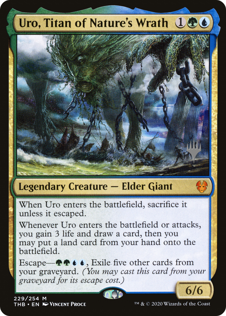 Uro, Titan of Nature's Wrath (229) - Theros Beyond Death Promos