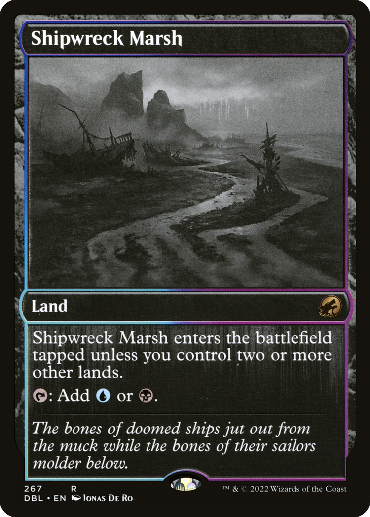 Shipwreck Marsh (267) Foil - Innistrad: Double Feature