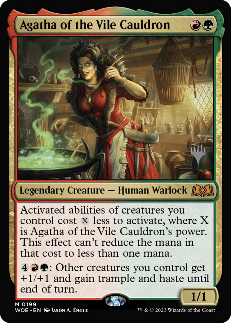 Agatha of the Vile Cauldron (199p) - Wilds of Eldraine Promos