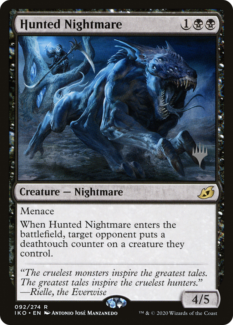 Hunted Nightmare (92p) - Ikoria: Lair of Behemoths Promos
