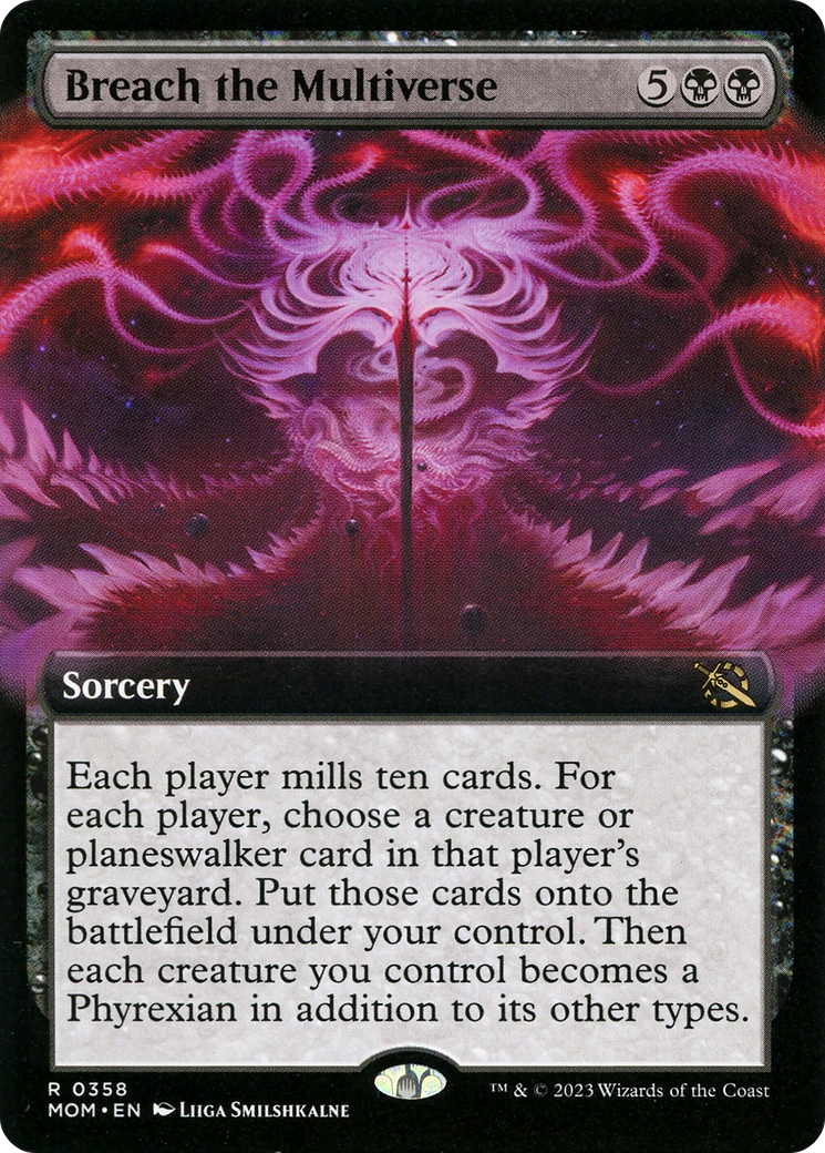 Breach the Multiverse (Extended Art) (358) Foil - March of the Machine