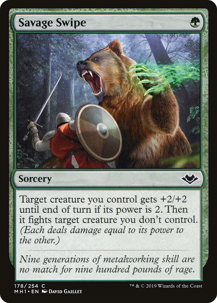 Savage Swipe (178) Foil - Modern Horizons