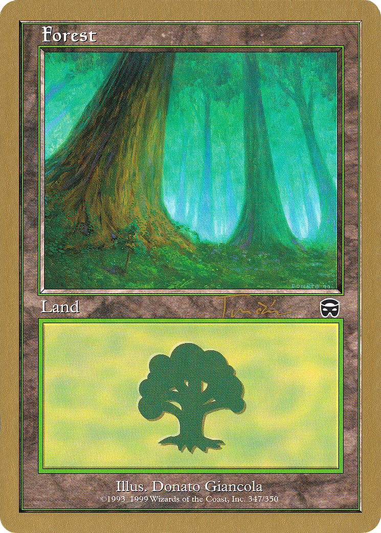 Forest (Retro) (jt347a) - World Championship Decks 2001
