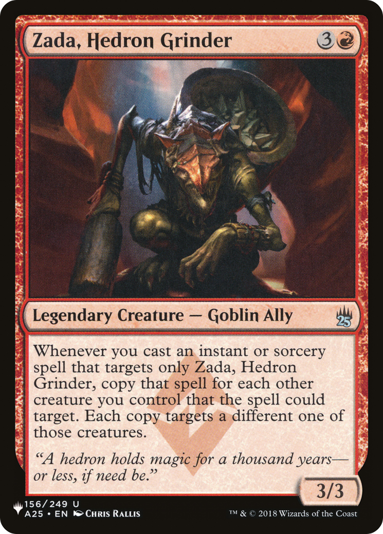 Zada, Hedron Grinder (A25-156) - The List