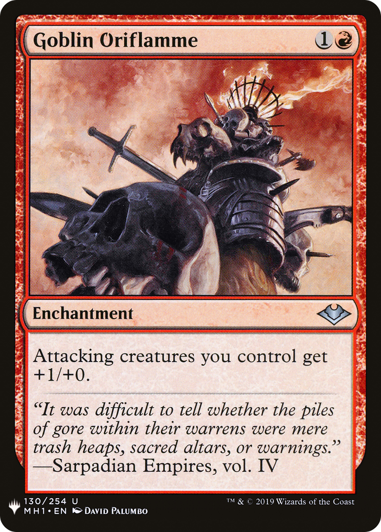 Goblin Oriflamme (MH1-130) - The List