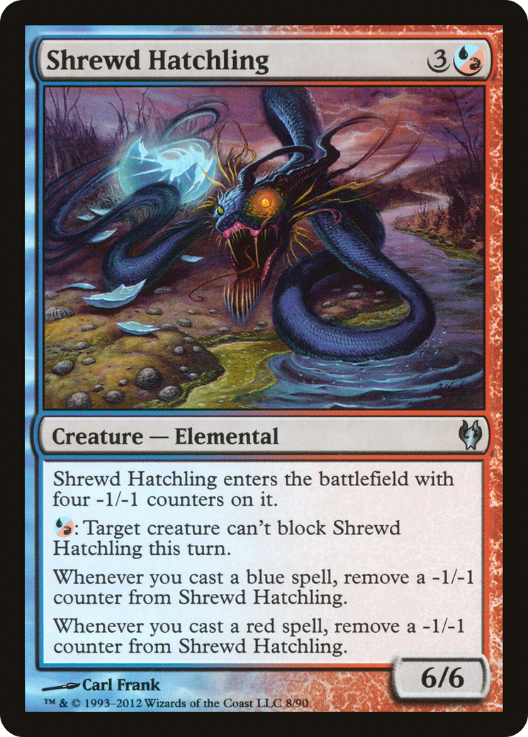 Shrewd Hatchling (008) - Duel Decks: Izzet vs. Golgari