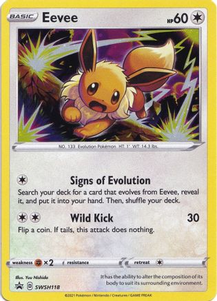 Eevee (SWSH118) Holofoil - Black Star Promos