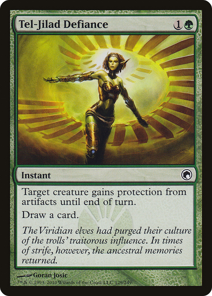 Tel-Jilad Defiance (129) Foil - Scars of Mirrodin