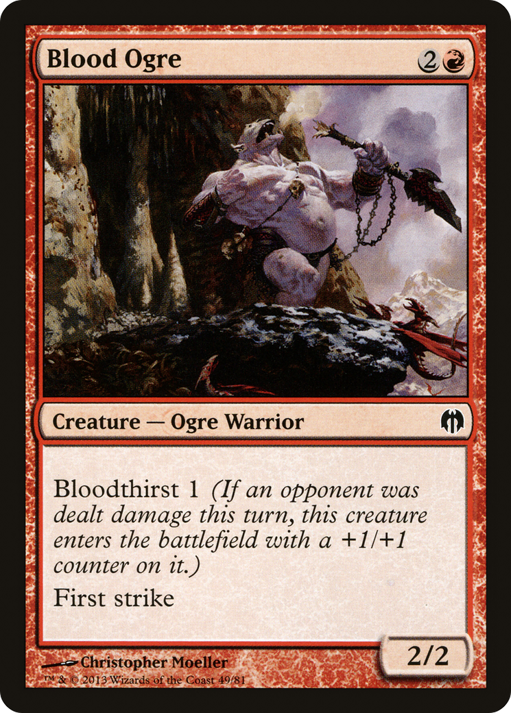 Blood Ogre (049) - Duel Decks: Heroes vs. Monsters