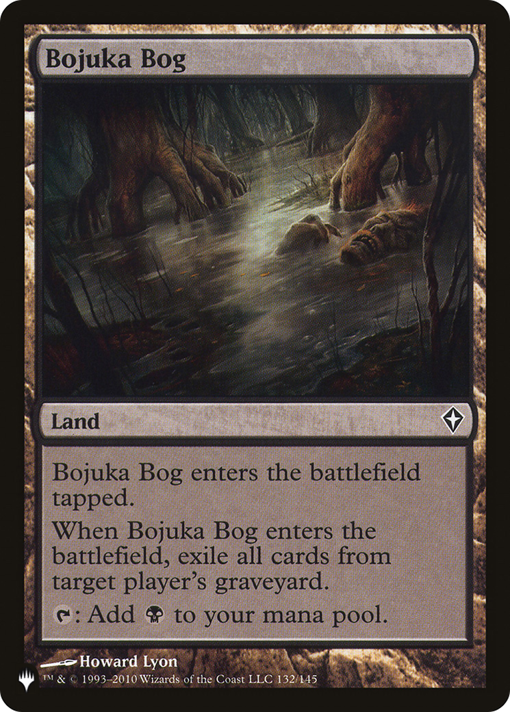 Bojuka Bog (WWK-132) - The List