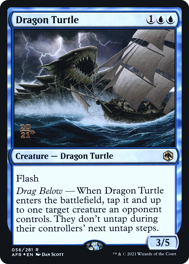 Dragon Turtle (056) Foil - Adventures in the Forgotten Realms Promos