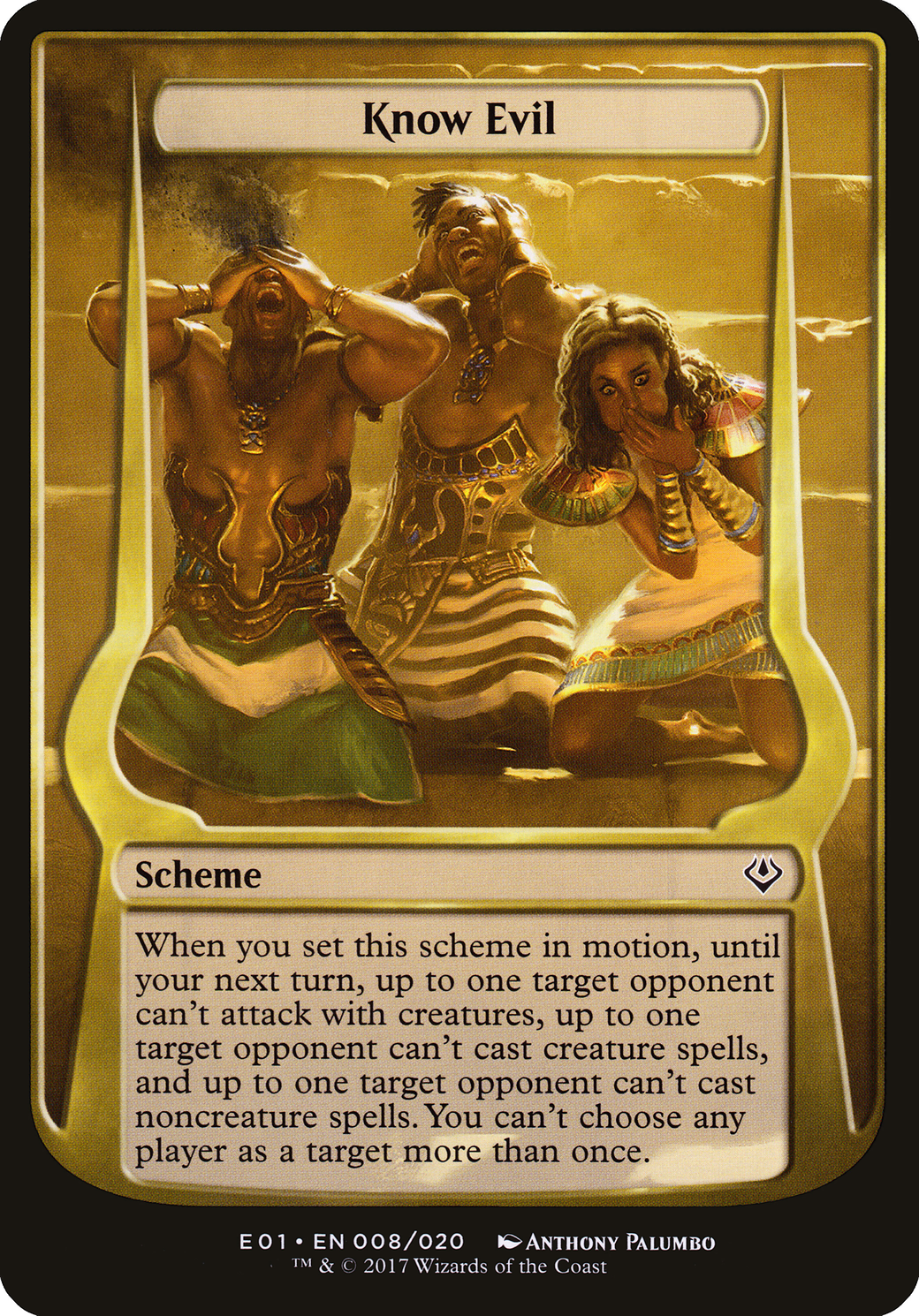 Know Evil (Archenemy: Nicol Bolas) (008) - Archenemy: Nicol Bolas Schemes