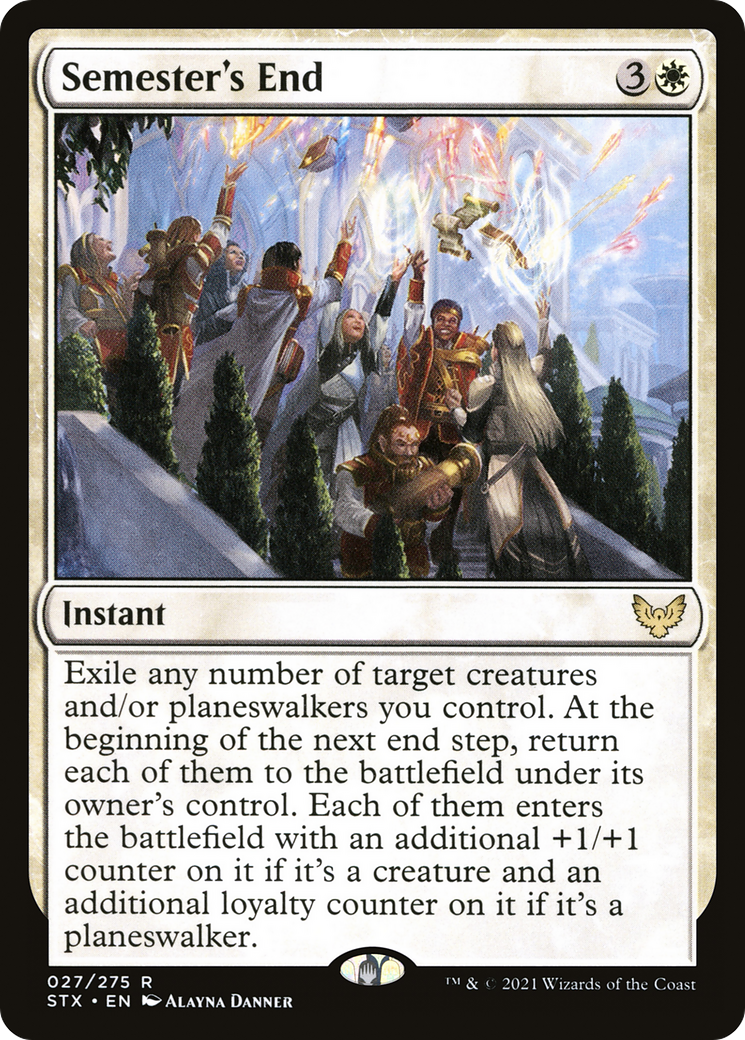 Semester's End (027) Foil - Strixhaven: School of Mages