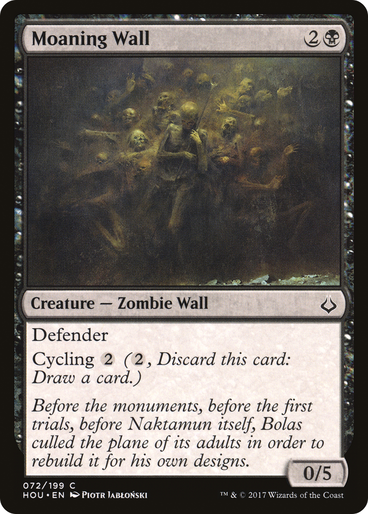 Moaning Wall (072) - Hour of Devastation
