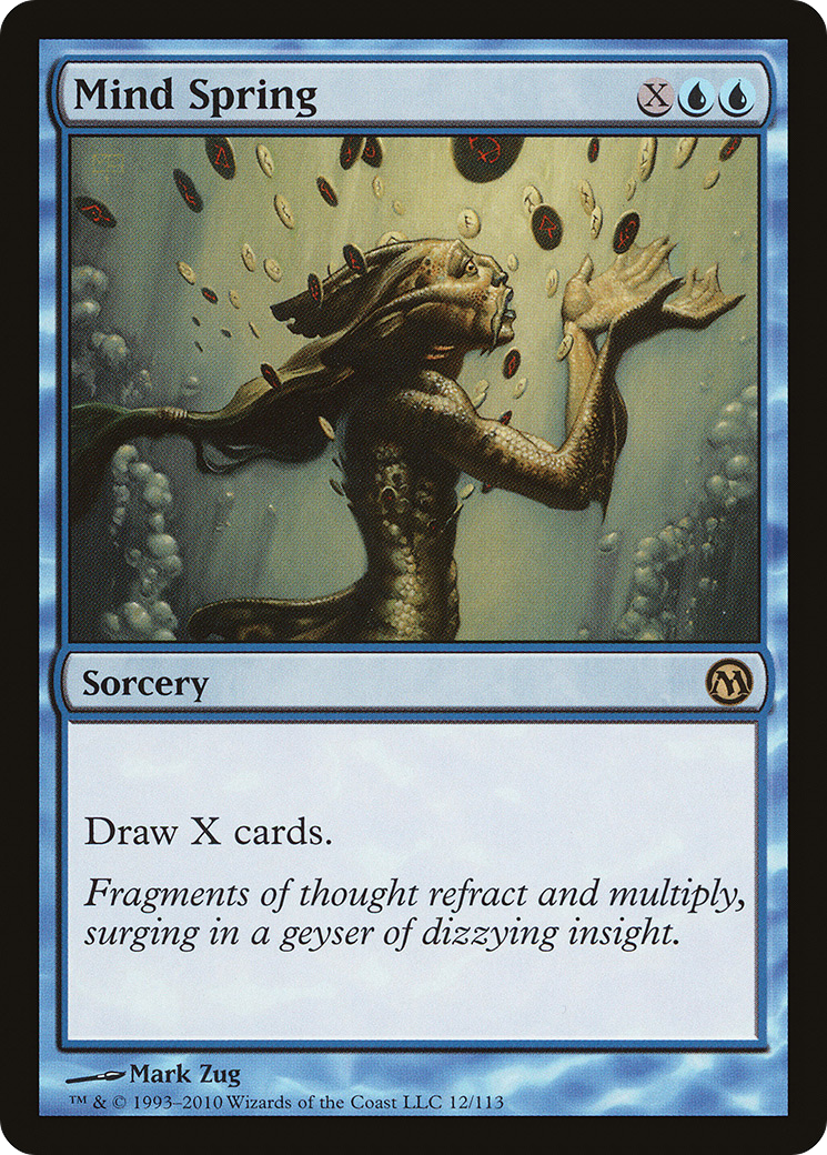 Mind Spring (012) - Duels of the Planeswalkers